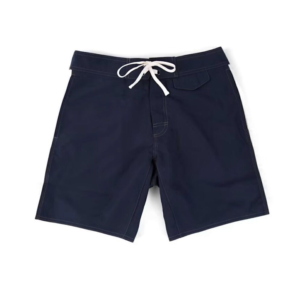 Mens Gilded Age Board Shorts Swim Swimming Trunks in Navy / White  - Sz XL